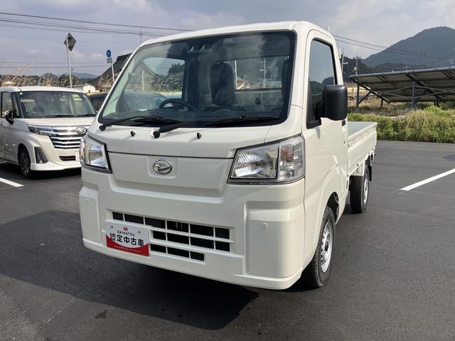 ハイゼットトラックスタンダードシングルエアバッグ エアコン付 パワステ ABS 4wd(山口県)の中古車