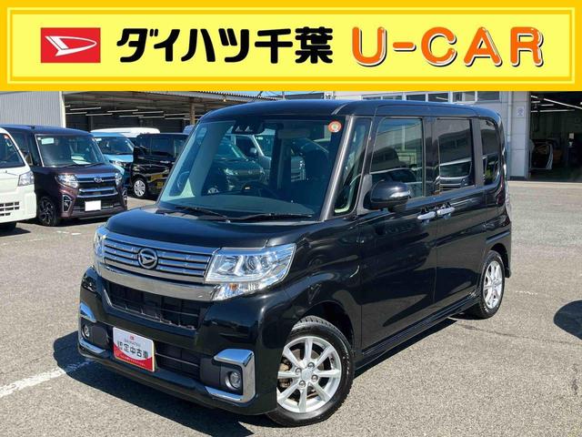 タントカスタムX SAIIICD/DVD/BT/AM・FMラジオ バックカメラ 運転席シートヒータ LEDヘッドライト オートライト オートハイビーム スマアシ 両側電動スライド キーフリー 盗難防止警報 イモビライザー アルミ(千葉県)の中古車