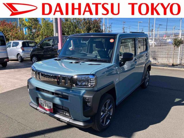 タフトＧターボ　ダーククロムベンチャー保証　新車保証・まごころ保証　１年間・走行距離無制限付き（東京都）の中古車