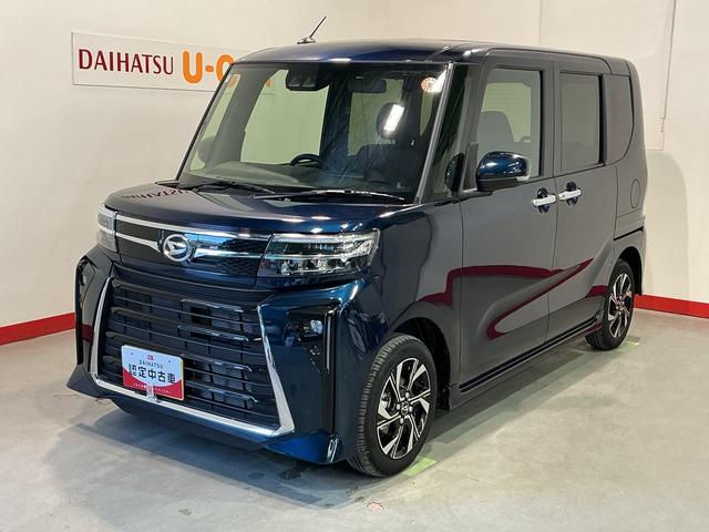 タントカスタムXキーフリーシステム LEDヘッドライト LEDフォグランプ 両側電動スライドドア スマートアシスト コーナーセンサー 純正アルミホイール オートライト 運転席助手席シートヒーター(栃木県)の中古車