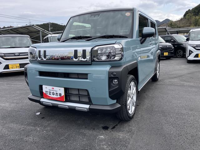 タフトＧ　クロムベンチャースマートキー＆プッシュスタート　キーフリー　アルミホイール　ＡＢＳ　エアバック　パノラマガラスルーフ（山口県）の中古車