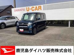 タントカスタムＲＳターボ車　インパネシフト　プッシュスタートスイッチ　電子カードキー　衝突回避支援システム　車線逸脱防止　アルミホイール　ＡＢＳ　オートエアコン