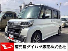 タントカスタムＸ　トップエディションＳＡＩＩＩインパネシフト　プッシュスタートスイッチ　電子カードキー　カーナビ　両側自動スライドドア　衝突安全ブレーキ　車線逸脱警報装置　ＡＢＳ　アルミホイール