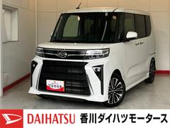 タントカスタムＲＳ　ターボ／オーディオレスワンオーナー　ターボ　オーディオレス　バックモニター対応カメラ　電動パーキングブレーキ　オートブレーキホールド　両側パワースライドドア　運転席・助手席シートヒーター　純正１５インチアルミホイール