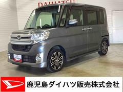 タントカスタムＲＳ　トップエディションＳＡターボ車　インパネシフト　プッシュスタートスイッチ　電子カードキー　両側電動スライドドア　カーナビ　バックモニター　衝突被害軽減システム　ＥＴＣ車載器　　ＡＢＳ　アルミホイール