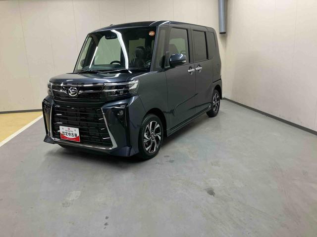 タントカスタムＸ／両側パワースライドドアディスプレイオーディオ　プッシュボタンスタート　インパネシフト　キーフリー　電動パーキングブレーキ　両側パワースライドドア　イージークローザー　コーナーセンサー　オートハイビーム　ミラクルオープンドア（三重県）の中古車