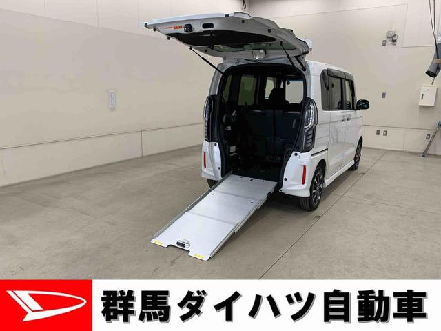 Ｎ−ＢＯＸカスタムＧ・スロープＬホンダセンシング　４ＷＤ車椅子仕様車・福祉車両・両側電動スライドドア・ＬＥＤヘッドライト・ナビ・ドラレコ・バックカメラ・ＥＴＣ・プッシュボタンスタート・オートエアコン・電動格納式ドアミラー・ＵＳＢチャージャー・（群馬県）の中古車