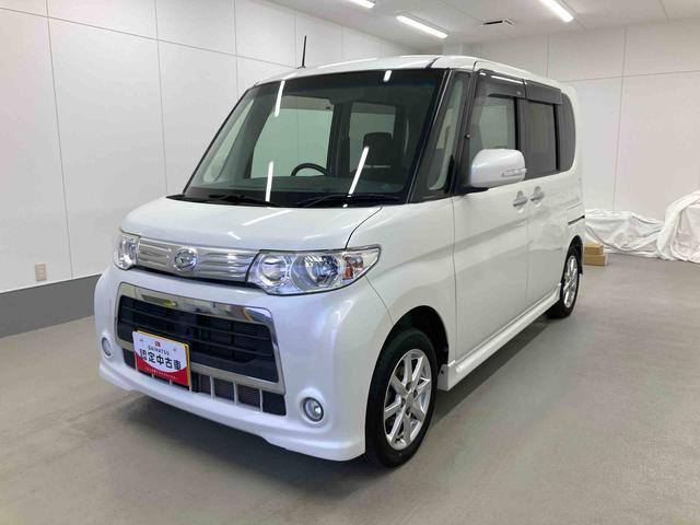 タントカスタムＸエアコン　パワステ　ナビ　ＥＴＣ　バックカメラ　アイドリングストップ　オートライト　ナビ　バックカメラ　マット　バイザー（岐阜県）の中古車