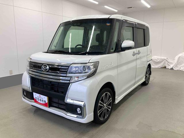 タントカスタムＲＳ　トップエディションリミテッドＳＡIII衝突被害軽減ブレーキ　横滑り防止装置　オートハイビーム　アイドリングストップ　ステアリングスイッチ　オートライト　キーフリー　オートエアコン　ナビ　ドラレコ　パノラマカメラ　ＥＴＣ　マット　バイザー（岐阜県）の中古車