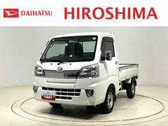 ハイゼットトラックスタンダード　マニュアルレベリング機能付ハロゲンヘッドランプハロゲンフォグランプ　ＡＭ・ＦＭラジオ　マニュアルエアコン　ガードフレーム　スペアタイヤ　バッテリーカバー　パートタイム４ＷＤ　マルチユーティリティーフック　ドリンクホルダー