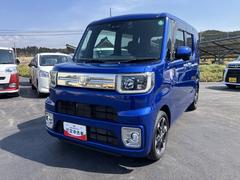 ウェイクＧターボ　レジャーエディションＳＡＩＩＩターボ車　スマートキー＆プッシュスタート　ＥＴＣ　アルミ　記録簿　キーフリー　ナビＴＶ　ＡＢＳ