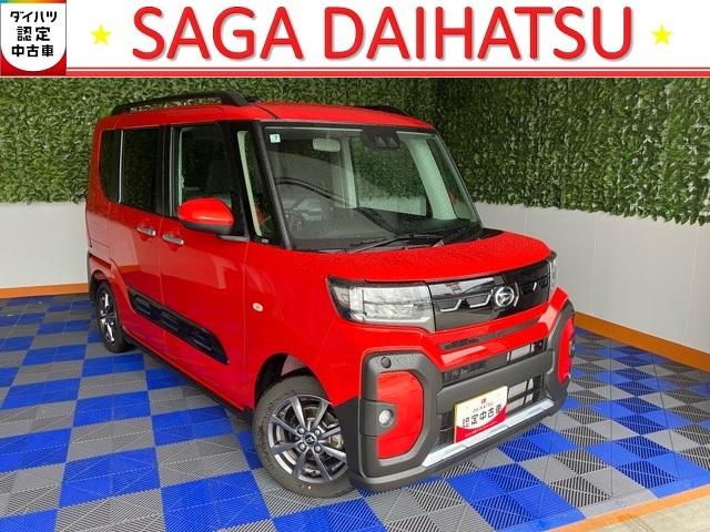 タントファンクロス両側電動スライドドア・コーナーセンサー・プッシュボタンスタート・ステアリングスイッチ・オートエアコン・キーフリー・ベンチシート・シートヒーター・アルミホイール・バックカメラ対応・パワーウィンドウ(佐賀県)の中古車