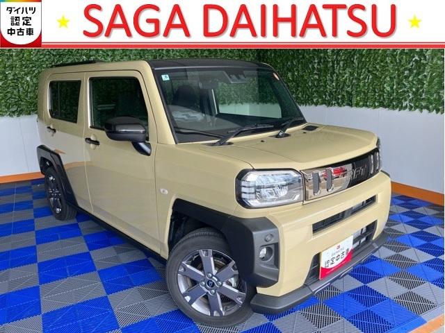 タフトＧ　ダーククロムベンチャーコーナーセンサー・プッシュボタンスタート・ステアリングスイッチ・オートエアコン・キーフリー・ベンチシート・シートヒーター・アルミホイール・バックカメラ対応・パワーウィンドウ（佐賀県）の中古車