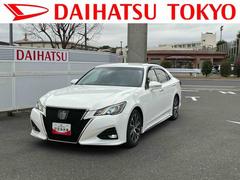 クラウンアスリートＳ−Ｔ１７インチアルミホイール　リモートスタートシステム　ＥＴＣ２．０　レーダークルーズコントロール　パドルシフト　純正オールインワンナビ　バックカメラ　前方ドライブレコーダー　走行モード機能装備