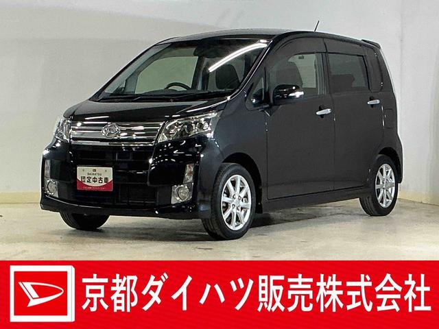 ムーヴカスタム　Ｘリミテッド　ＳＡ　ワンオーナー　ナビ　ドラレコワンオーナー　ナビ　バックカメラ　前後ドライブレコーダー　ＥＴＣ　ＵＳＢ接続　ＬＥＤヘッドライト　オートライト　プッシュスタート　フォグライト　衝突軽減ブレーキ　ウインカーミラー　１４インチ純正アルミ（京都府）の中古車