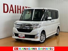 タントカスタムＸ　Ｐスタート　片側オートスライドドア　アルミミラクルオープンドア　片側オートスライドドア　オートエアコン　Ｐスタート　アイドリングストップ　オートハイビーム　アルミホイール　キーフリー