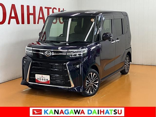 タントカスタムＲＳサポカーＳワイド適合　ミラクルオープンドア　両側オートスライドドア　パノラマモニター対応　電動パーキングブレーキ　全車速追従機能付ＡＣＣ　ステアリングスイッチ　シートヒーター　コーナーセンサー　ＥＴＣ（神奈川県）の中古車