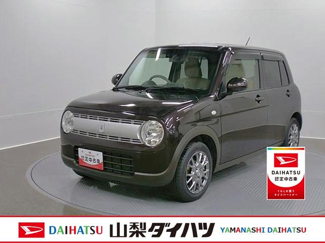 アルトラパンＬ　整備付き　１年保証カーナビ　スマートキーＰスタート　定期点検記録簿　フリーキー　エアバック　ＡＢＳ付　４ＷＤ　１オーナー車（山梨県）の中古車