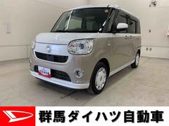 ムーヴキャンバスＧメイクアップＶＳ　ＳＡＩＩＩ　２ＷＤ両側電動スライドドア・ナビ・ＬＥＤヘッドライト・オートライト・オートマチックハイビーム・プッシュスタートボタン・アイドリングストップ・オートエアコン・電動格納式ドアミラー・スマートアシストＩＩＩ