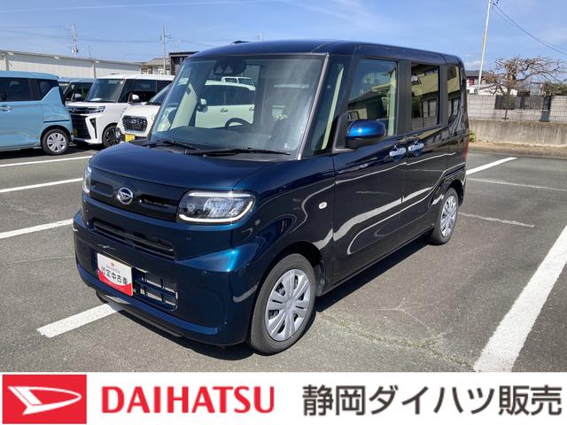 タントＸターボ３６０度スーパーＵＶＩＲカットガラス　格納式シートバックテーブル　シートバックポケット　運転席シートリフター　チルトステアリング　シートヒーター　リヤヒーターダクト　本革巻ステアリングホイール（静岡県）の中古車