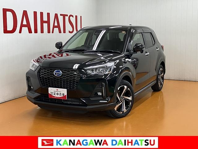 ロッキープレミアムＧ　ＨＥＶサポカーＳワイド適合　ハイブリッド車　パノラマモニター対応　電動パーキングブレーキ　ＵＳＢ接続端子　ステアリングスイッチ　全車速追従機能付ＡＣＣ　シートヒーター　Ｓ−ペダル　コーナーセンサー（神奈川県）の中古車