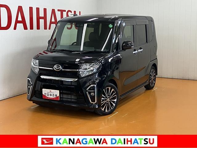 タントカスタムＲＳ　ナビ　ＥＴＣ　Ｂカメラ　シートヒーターサポカーＳワイド適合　ミラクルオープンドア　両側オートスライドドア　ナビ　Ｂカメラ　Ｐスタート　ＥＴＣ　ステアリングスイッチ　シートヒーター　オートエアコン　コーナーセンサー　キーフリー（神奈川県）の中古車