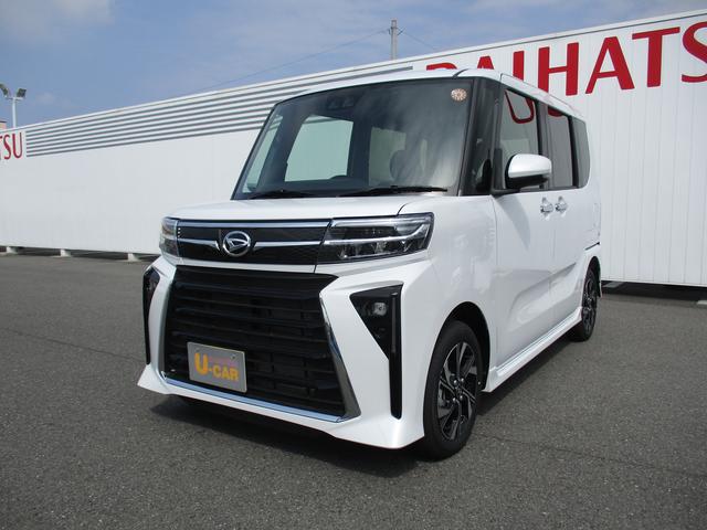 タントカスタムＸＲ７年式　届出済み未使用車　キーフリー　４ｋｍ（福岡県）の中古車
