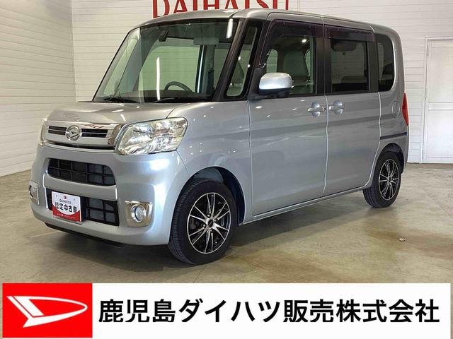 タントXターボターボ車 インパネシフト プッシュスタートスイッチ 電子カードキー カーナビ バックモニター ABS(鹿児島県)の中古車