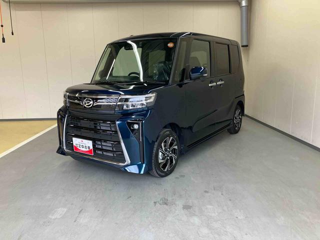 タントカスタムＸ／両側パワースライドドア／ナビナビ　パノラマモニター　ドライブレコーダー　両側パワースライドドア　イージークローザー　プッシュボタンスタート　キーフリー　電動パーキングブレーキ　スマートアシスト　コーナーセンサー　オートハイビーム（三重県）の中古車