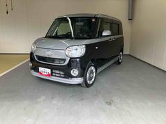 ムーヴキャンバスＧブラックインテリアリミテッド　ＳＡＩＩＩ／両側電動スライドナビ　パノラマモニター　ドライブレコーダー　ＥＴＣ　両側電動スライドドア　スマートアシスト　プッシュボタンスタート　キーフリー　バイザー　マット　置きラクボックス　１４インチホイールキャップ