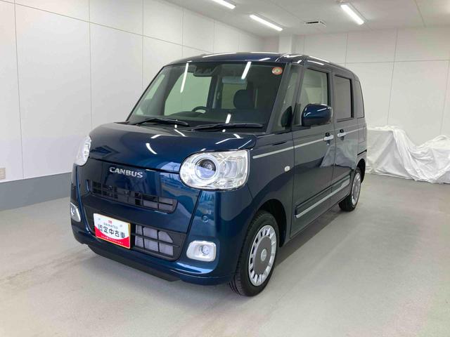 ムーヴキャンバスセオリーGターボ衝突被害軽減ブレーキ 横滑り防止装置 4WD オートハイビーム アイドリングストップ ステアリングスイッチ オートライト キーフリーシステム オートエアコン パノラマカメラ(岐阜県)の中古車