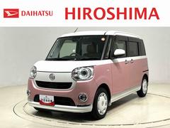 ムーヴキャンバスＧメイクアップＶＳ　ＳＡＩＩＩ　８インチナビ　ドラレコ付両側電動スライドドア　オートライト　ＬＥＤヘッドライト　ＬＥＤフォグランプ　プッシュボタンスタート　オートエアコン　電子カードキー　運転席シートヒーター　オーディオ操作用ステアリングスイッチ