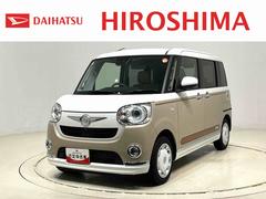 ムーヴキャンバスＧメイクアップＶＳ　ＳＡＩＩＩ　ナビ　ドライブレコーダーＬＥＤヘッドランプ・フォグランプ　置き楽ボックス　オートライト　プッシュボタンスタート　セキュリティアラーム　パノラマモニター対応カメラ　両側パワースライドドア