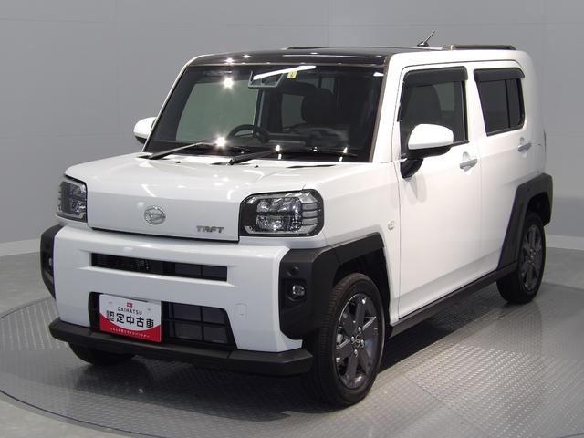 タフトＧターボ４ＷＤ　ターボ　ディスプレイオーディオ　エンジンスターター　スカイフィールトップ　ＬＥＤヘッドライト　アルミホイール　シートヒーター　オートエアコン　イモビライザー機能付きキーフリーシステム（岩手県）の中古車