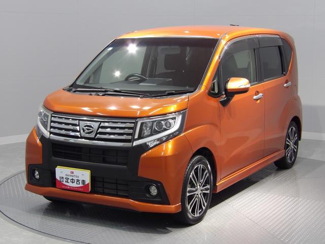 ムーヴカスタム　ＲＳ４ＷＤ　ターボ　エアコン　パワステ　パワーウィンドウ　　ＣＤチューナー　スマートキー　ダブルエアバッグ　ＡＢＳ　オートエアコン　ＬＥＤヘッドライト　アルミホイール（岩手県）の中古車