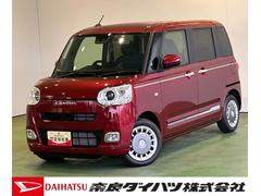 ムーヴキャンバスセオリーＧナビ　ドラレコ　衝突被害軽減ブレーキ　コ−ナ−センサ−　両側電動スライドドア　プッシュボタンスタ−ト　アイドリングストップ機能　シ−トヒ−タ−　バックカメラ　ＬＥＤヘッドライト　電動パーキング