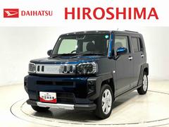 タフトＧ　クロムベンチャー　バックモニター　電動パーキングブレーキスカイフィールトップ　クロムパック　メッキパック　シルバーアンダーガーニッシュ　インテリアアクセント　ＬＥＤオートライト＆フォグランプ　電動パーキングブレーキ　バックカメラ　アルミホイール