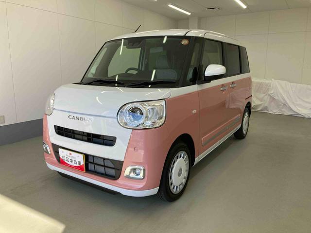 ムーヴキャンバスストライプスGターボ衝突被害軽減ブレーキ 横滑り防止装置 オートハイビーム アイドリングストップ ステアリングスイッチ オートライト キーフリーシステム オートエアコン パノラマカメラ(岐阜県)の中古車