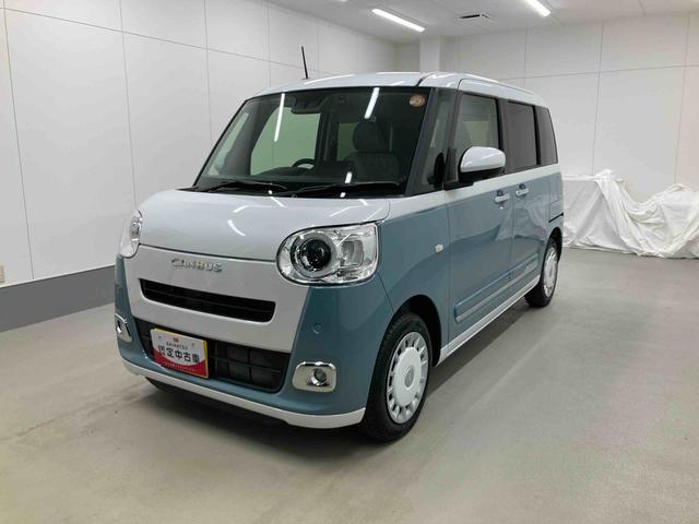 ムーヴキャンバスストライプスＧターボ衝突被害軽減ブレーキ　横滑り防止装置　オートハイビーム　アイドリングストップ　ステアリングスイッチ　オートライト　キーフリーシステム　オートエアコン　ナビ　ドラレコ　パノラマカメラ　ＥＴＣ　マット（岐阜県）の中古車