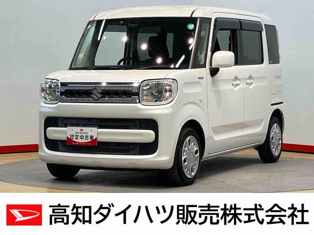 スペーシアハイブリッドＸ８インチナビ　ＥＴＣ　Ｂｌｕｅｔｏｏｔｈ接続　ＵＳＢ入力端子　運転席側シートヒーター　キーフリー　衝突被害軽減システム　　左右電動スライド　オートハイビーム　オートライト　クリアランスソナー（高知県）の中古車