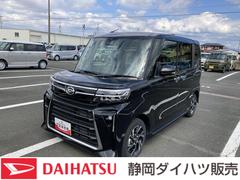 タントカスタムＸ１４インチアルミホイール　大型エアロバンパー　フルＬＥＤヘッドランプ　オート格納式カラードドアミラー　両側パワースライドドア　キーフリーシステム　プッシュボタンスタート