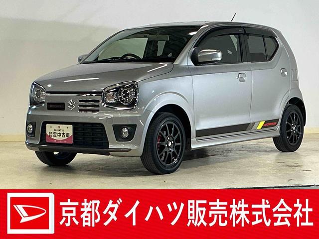 アルトワークスベースグレード　１オーナー　ターボ　５速ＭＴ　ＣＤオーディオワンオーナー　ターボ　５速ＭＴ車　ＣＤオーディオ　ＲＥＣＡＲＯシート　１５インチ純正アルミホイール　スマートキー　プッシュスタート　ＬＥＤヘッドライト　フォグライト　電格ミラースペアキー　ドアバイザー（京都府）の中古車