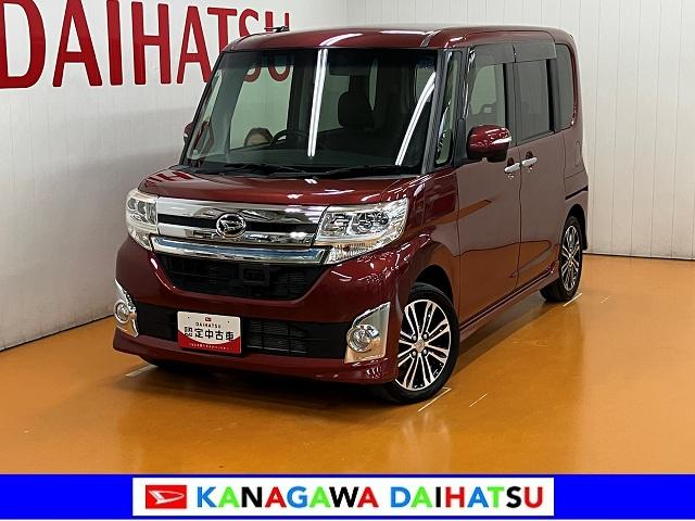 タントカスタムＲＳ　トップエディションＳＡ　ナビ　ＥＴＣ　Ｂカメラミラクルオープンドア　ナビ　ＥＴＣ　Ｂカメラ　両側オートスライドドア　Ｐスタート　ステアリングスイッチ　アイドリングストップ　横滑り防止機能　アルミホイール　キーフリー（神奈川県）の中古車