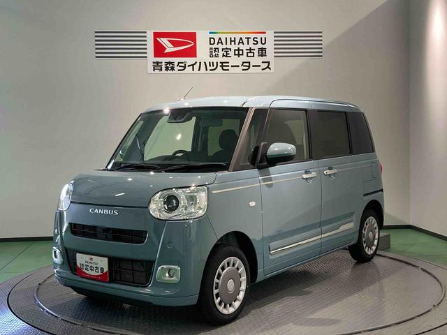 ムーヴキャンバスセオリーＧ下回り防錆済み　前席シートヒーター　両側スライドドア　４ＷＤ　キーフリー　スマートキー　エアバッグ（青森県）の中古車