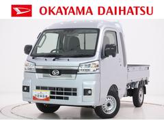 ハイゼットトラックジャンボエクストラＬＥＤヘッドランプ　荷台作業灯　ＣＤチューナー　オートライト　キーフリー　アイドリングストップ　電動格納式ドアミラー　衝突被害軽減システム　レーンアシスト　オートマチックハイビーム