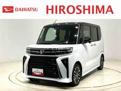 タントカスタムＲＳ　パノラマモニター対応カメラ　シートヒーターＬＥＤオートライト　パワースライドドアウェルカムオープン機能　電動パーキングブレーキ　運転席助手席シートヒーター　アルミホイール　キーフリーシステム　　オート電動格納式ドアミラー