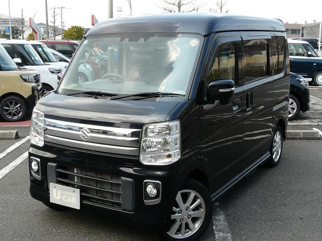 エブリイワゴンPZターボスペシャルキーフリーシステム アルミホイール スモークガラス 走行距離24.832km(福岡県)の中古車