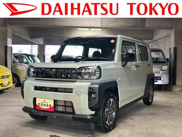 タフトＧターボ　ダーククロムベンチャー保証　新車保証・まごころ保証　１年間・走行距離無制限付き（東京都）の中古車