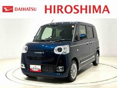 ムーヴキャンバスセオリーＧターボ　シートヒーター　バックモニター対応カメラＬＥＤオートライト・フォグランプ　電動パーキングブレーキ　プッシュボタンスタート　セキュリティアラーム　バックカメラ　両側パワースライドドアウエルカムオープン機能　オート電動格納式ドアミラー