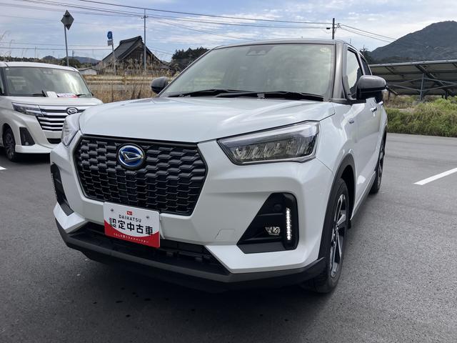 ロッキープレミアムG HEVキーレスエントリー スマートキー アルミホイール ABS エアバック(山口県)の中古車